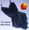black silk camiknicker teddy
