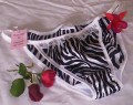 zebra silk tangas